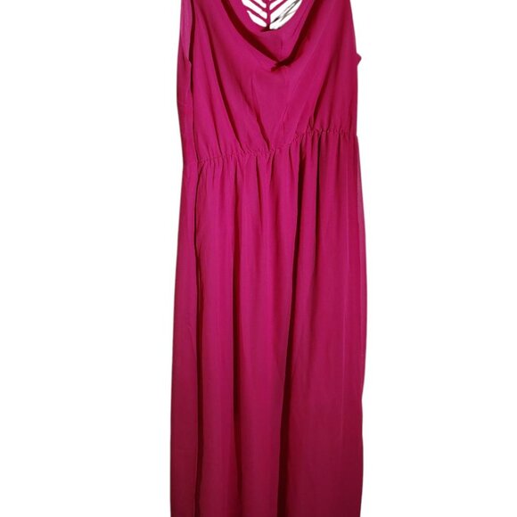 Kate & Mallory Dress, Size XL, Fushia - Picture 3 of 3